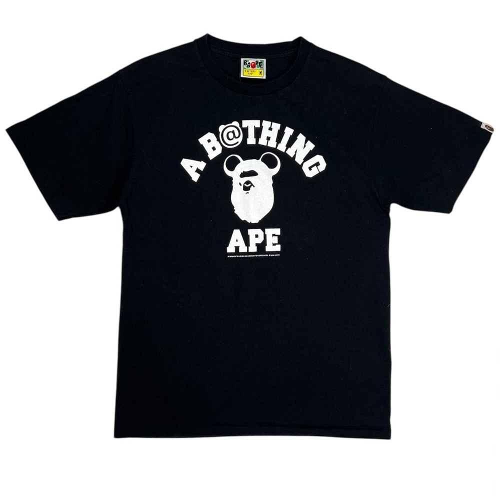 A BATHING APE Bape x Medicom Toy Be@r College Tee